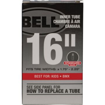Bell Sports Bell 16 In. Standard Premium Quality Rubber Bicycle Tube