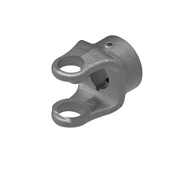 Weasler 6 Series 1" Round Bore Yoke, With Set Screw and Keyway