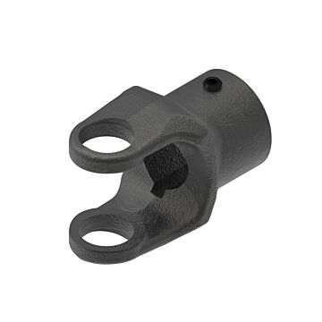 Weasler 12 Series 1-1/4" Round Bore Yoke, With Set Screw and Keyway