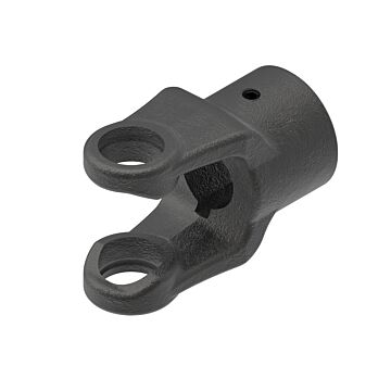 Weasler 14 Series 1-1/4" Round Bore Yoke, With Set Screw and Keyway