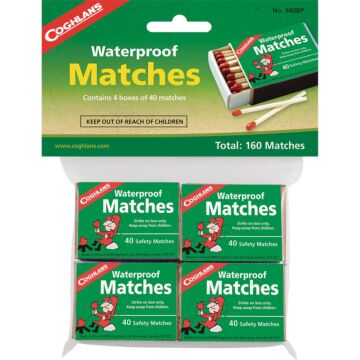Coghlan's Waterproof Matches (4pk)