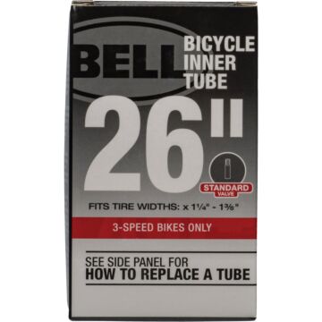 Bell Sports Bell 26 In. Standard Premium Quality Rubber Bicycle Tube