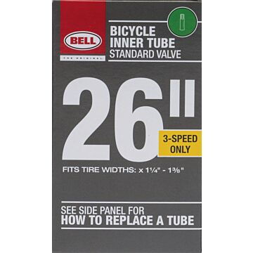 Bell Sports Standard Premium Quality Rubber Bicycle Tube - 26 in.
