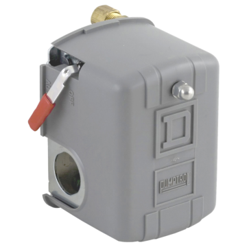 Schneider Electric Pressure Switch with Low Pressure Cut-off 20-40 PSI