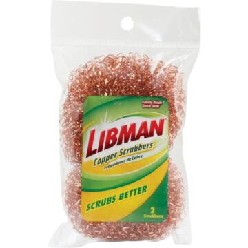 Libman Copper Sponges & Woven Scrubbers (2-Pack)