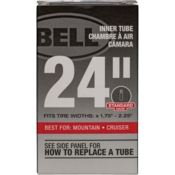 Bell Sports Bell 24 In. Standard Premium Quality Rubber Bicycle Tube