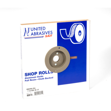 United Abrasives  81015 EA-F Industrial Roll , 1" x 50 yards, 100 Grit, 1-Pack