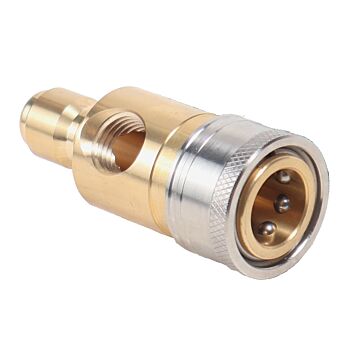 COME-T 3/8 in Quick Connect Gauge Adapter