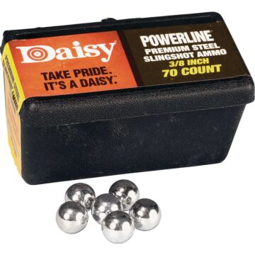 Daisy Steel Slingshot Ball (70pk) 3/8 in.