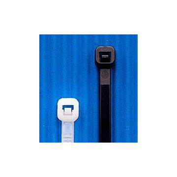 Cable Tie Express 8" 18lb UV Black Cable Tie, 100pk