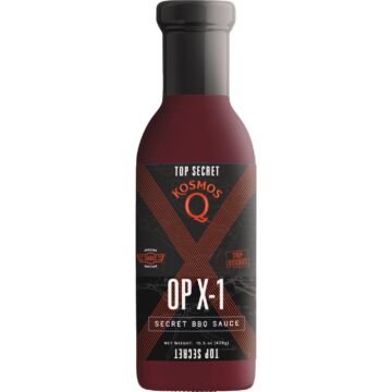 Kosmos Q OP X-1 Secret BBQ Sauce - 15.5 oz