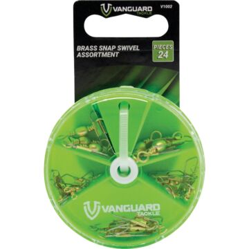 Vanguard Assorted Brass Swivel Kit (24pc)