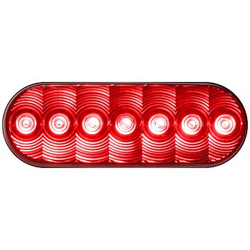 Peterson 16 V LED Red Oval Stop/Turn/Tail Light