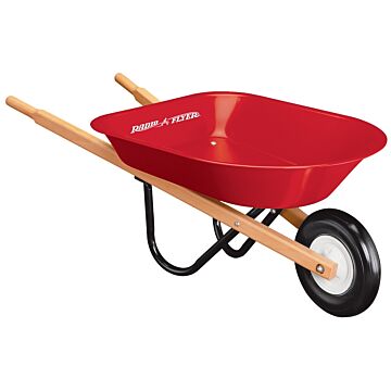 Radio Flyer Kids Wheelbarrow with Steel Tray