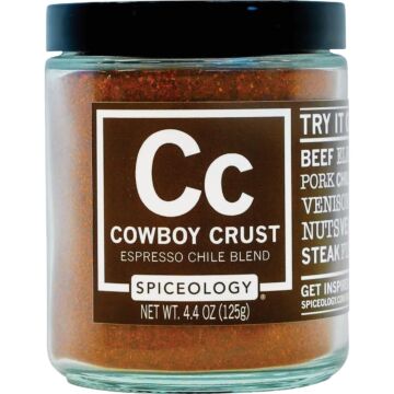 Spiceology Cowboy Crust Espresso Chile Blend Rub - 4.4 oz