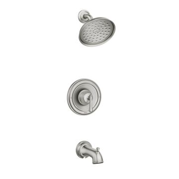Moen Gilmour Spot Resist Brushed Nickel Posi-Temp Tub/Shower
