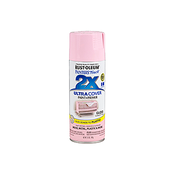 Painter's Touch® 2X Ultra Cover® Spray Paint - 2X Ultra Cover Gloss Spray - 12 oz. Spray - Gloss Candy Pink