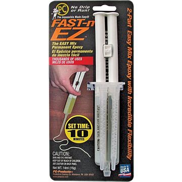 PROTECTIVE COATING PC-FAST-N EZ 61411 Epoxy Adhesive, Beige, Paste, 14 mL Syringe