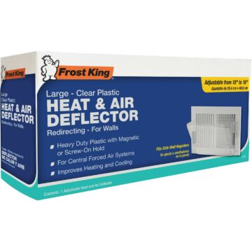 Frost King 10 In. to 16 In. Heat and Air Deflector