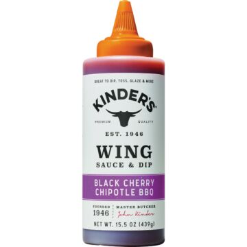 Kinder's Black Cherry Chipotle BBQ Sauce - 15.5 oz