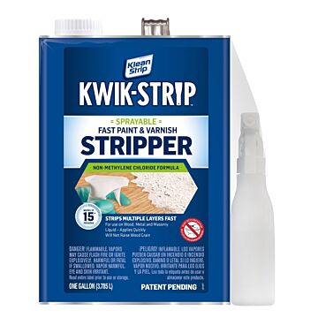 Klean Strip KWIK-STRIP GKWL962 Paint and Varnish Stripper, Liquid, Aromatic, 1 gal, Can