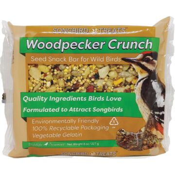 Wildlife Sciences Woodpecker Crunch Seed Snack Bar - 8 oz