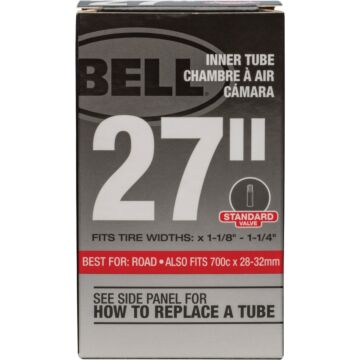 Bell Sports Bell 27 In. Standard Premium Quality Rubber Bicycle Tube