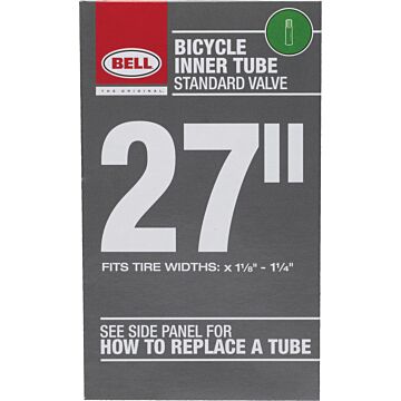Bell Sports Standard Premium Quality Rubber Bicycle Tube - 27 in.