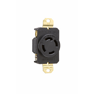 Pass & Seymour 30A NEMA L1430 Single Receptacle