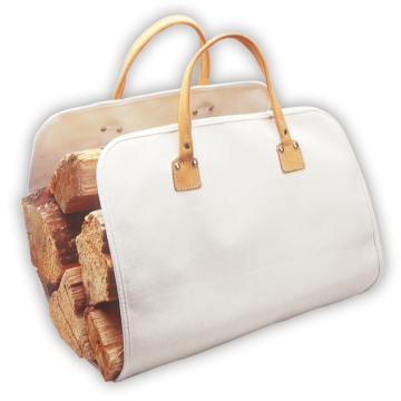 Canvas Log Carrier