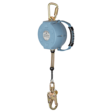 FallTech® Contractor C SRL with 30' Galvanized Cable and Anchorage Carabiner