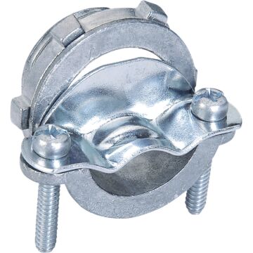 Sigma Engineered Solutions ProConnex 1 In. Die-Cast Zinc Clamp-on Type NM/SE Cable Connector