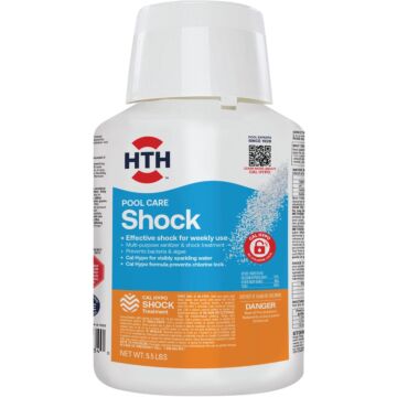 HTH Pool Care Shock Treatment Granule - 5.5 lb