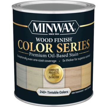 Minwax Wood Finish Color Series Oil-Based Stain (White Base) 1 qt.