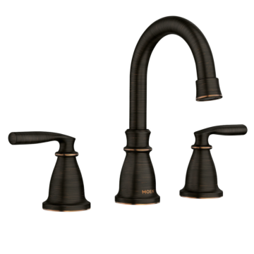 Moen Hilliard Two-Handle High Arc Bathroom Faucet (Mediterranean Bronze)