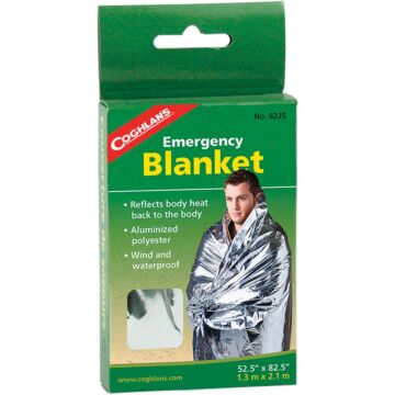 Coghlan's Aluminized Polyester Waterproof Emergency Blanket