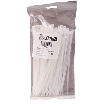 Gardner Bender 8" 50lb Natural Cable Tie, 100pk