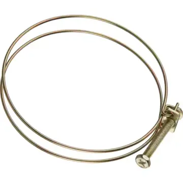 SHOP FOX 4 in Wire Hose Clamp