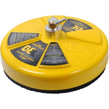BE 2500 to 4000 psi 3 to 8 gpm SS Whirl-A-Way Flat Surface Cleaner