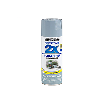 Painter's Touch® 2X Ultra Cover® Spray Paint - 2X Ultra Cover Gloss Spray - 12 oz. Spray - Gloss Winter Gray