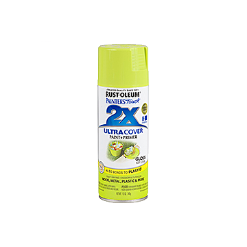 Painter's Touch® 2X Ultra Cover® Spray Paint - 2X Ultra Cover Gloss Spray - 12 oz. Spray - Gloss Key Lime