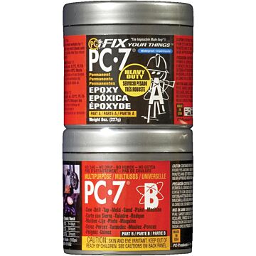 PC Epoxy PC-7 Fix Multipurpose Epoxy Paste - 1/2 lb