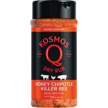Kosmos Q Honey Chipotle Killer Bee Chipotle Meat Rub - 12.6 oz