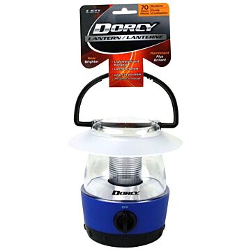 Dorcy 411017 Handheld Lantern, LED Lamp, 40 Lumens Lumens, Blue/Purple/Red/Yellow