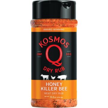 Kosmos Q Honey Killer Bee Meat Rub - 13.2 oz