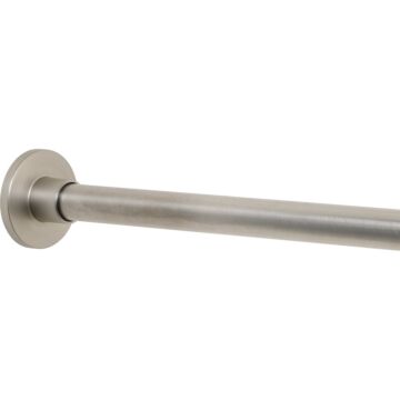 Zenna Home SS Shower Tension Rod (Brushed Nickel)
