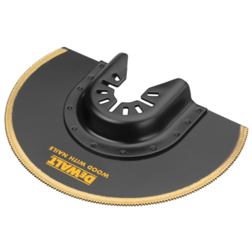 DEWALT 1-3/4 In Titanium Oscillating Tool Blade For Flush Cutting (1 Pack)