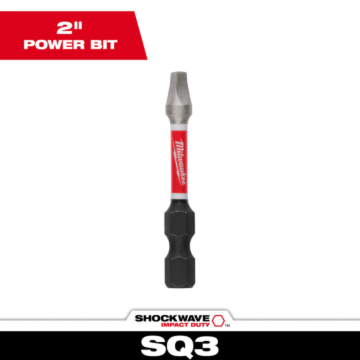 SHOCKWAVE™ Impact Duty Square Power Bit