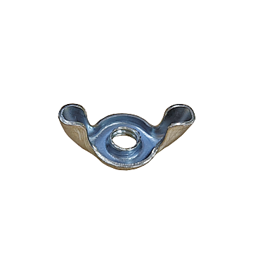Wing Nut, 5/16"-18, Type A, Light Series, Coarse Thread, Cold Forged, Low Carbon, Zinc CR+3
