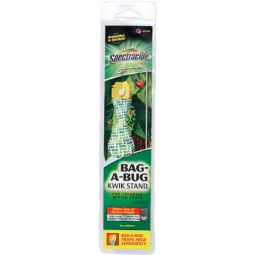 Spectracide Bag-A-Bug 45 In. Galvanized Steel Kwik Stand For Japanese Beetle Trap